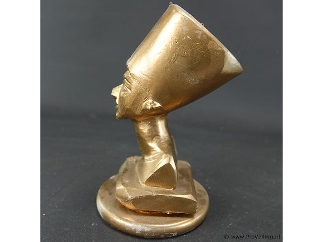 Buste egyptische koningin nefertiti - afbeelding 3 van  5