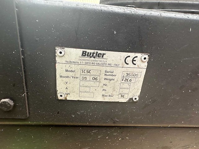 Butler - 2006 - 1050 - banden de-en montageapparaat - afbeelding 8 van  8