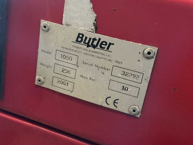 Butler 1050 banden de-en montageapparaat - afbeelding 8 van  8