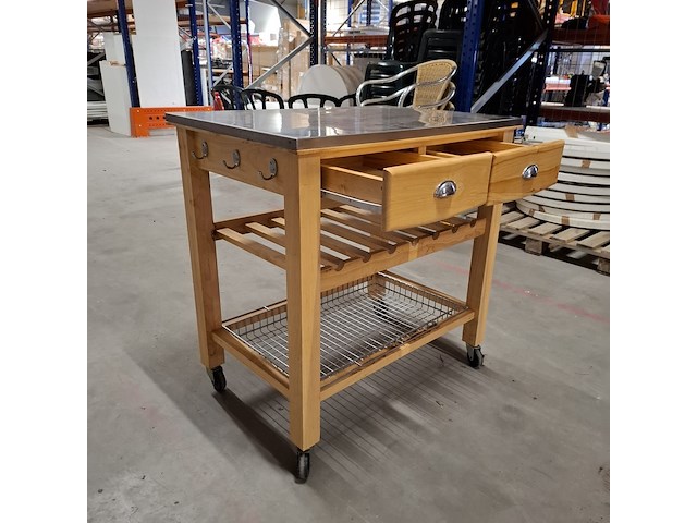 Butler keukentrolley, m-1200 - afbeelding 4 van  7