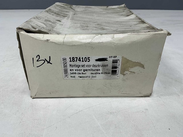 Buva - 1874105 - montage - deurklink 69-75 mm deurdikte (13x) - afbeelding 6 van  9