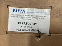 Buva - 3 - knopschanier 5x9 cm (100x) - afbeelding 4 van  5