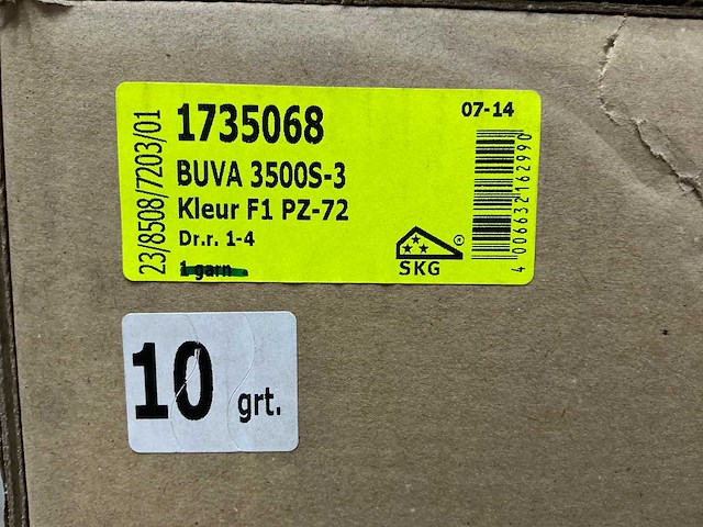 Buva - 3500s-3 - deurknop/schild (35x) - afbeelding 4 van  13
