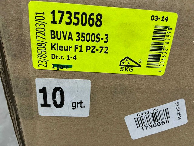 Buva - 3500s-3 - deurknop/schild (35x) - afbeelding 5 van  13