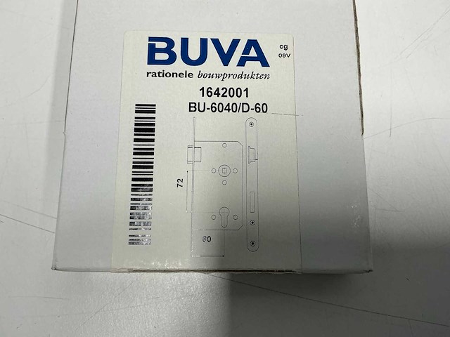 Buva - bu-6040 - d-60 - cilinder dag en nachtslot (5x) - afbeelding 1 van  3