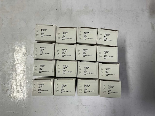 Buva - bu000002 - deurbeslag (16x) - afbeelding 1 van  2