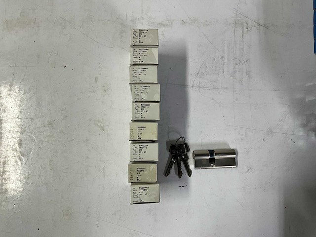 Buva - bu000006 - deurbeslag (9x) - afbeelding 1 van  1