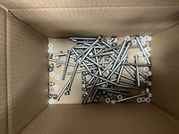 Buva - knopscharnier bevestiging 8,5x1 cm (45x) - afbeelding 6 van  6