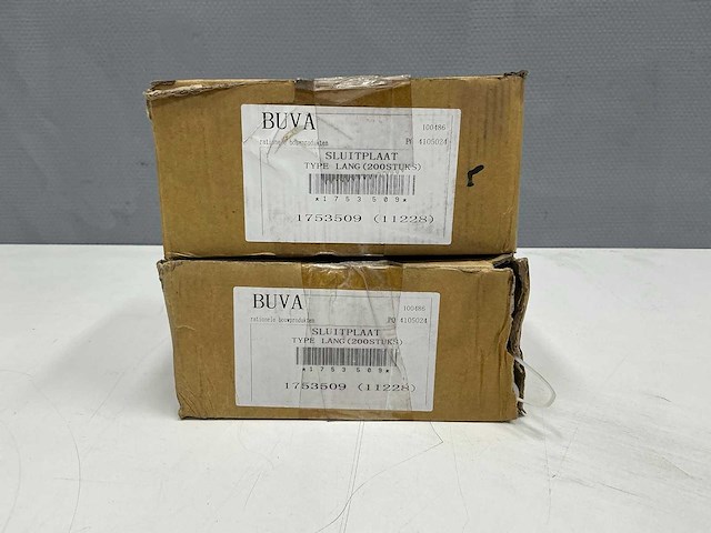 Buva - lang sluitplaat (400x) - afbeelding 6 van  6