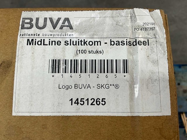 Buva - midline - basisdeel - sluitkom (100x) - afbeelding 3 van  4