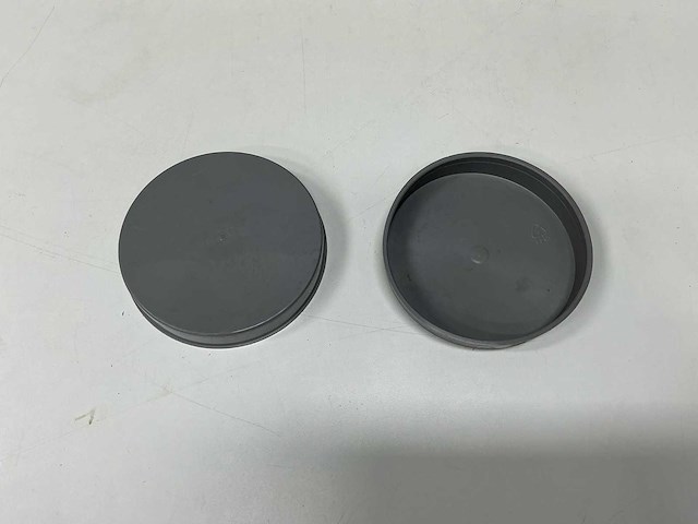 Buva - pvc afsluitkap (100x) - 13x13x2 cm - afbeelding 2 van  8