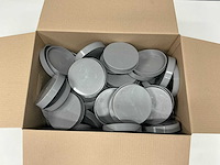 Buva - pvc afsluitkap (100x) - 13x13x2 cm - afbeelding 6 van  8