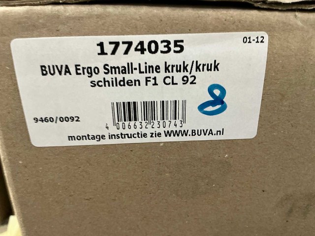 Buva - small-line - f1 cl 92 - deurschild/knop en klink (24x) - afbeelding 5 van  15