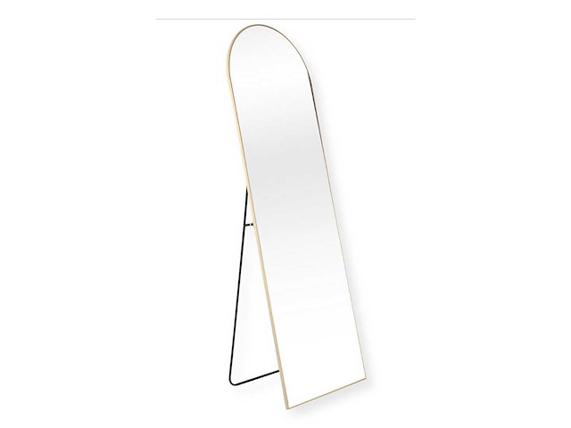 Buxibo - ovale boogspiegel - goud - 50x160cm - afbeelding 1 van  3
