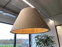 Buzzispace buzzishade - akoestische design hanglamp ø74 - grijs - afbeelding 12 van  15