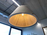 Buzzispace buzzishade - akoestische design hanglamp ø74 - grijs - afbeelding 13 van  15