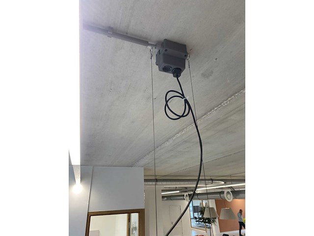 Buzzispace buzzishade - akoestische design hanglamp ø74 - grijs - afbeelding 7 van  15