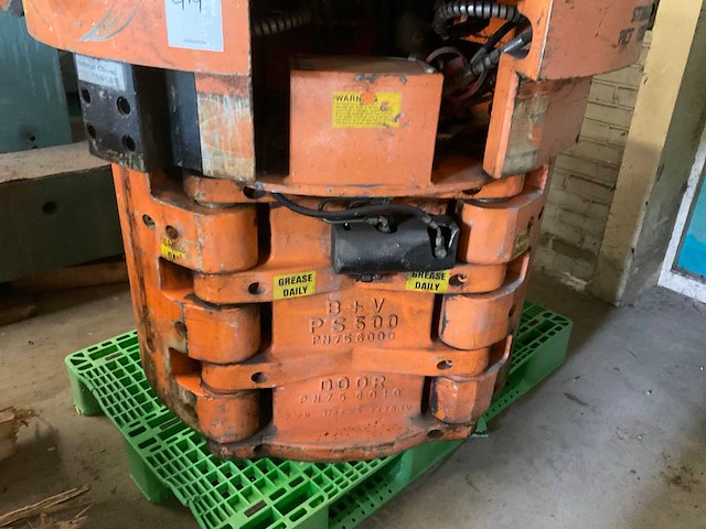 Bv ps-500 hydraulische power slip - afbeelding 4 van  7