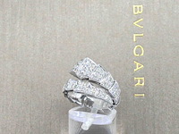 Bvlgari - serpenti viper ring pave met diamanten - afbeelding 6 van  12