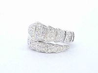 Bvlgari - serpenti viper ring pave met diamanten - afbeelding 12 van  12