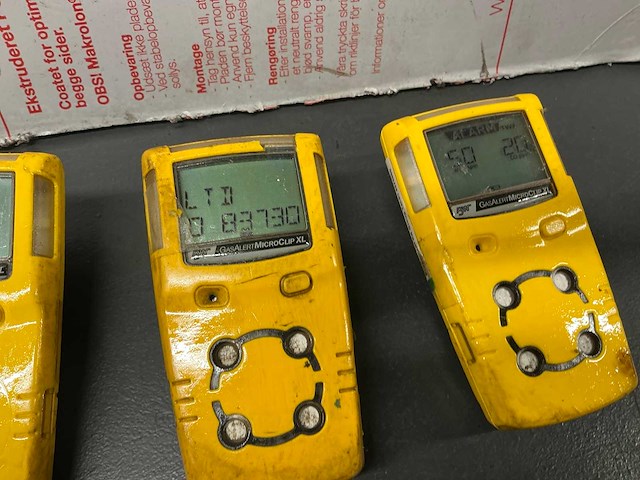 Bw gas alert micro clip gasdetector (5x) - afbeelding 5 van  9