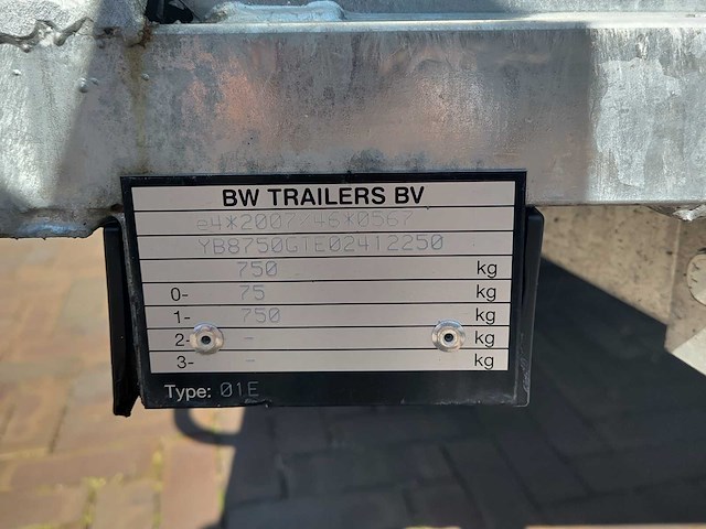 Bw trailers aanhangwagen - afbeelding 8 van  8