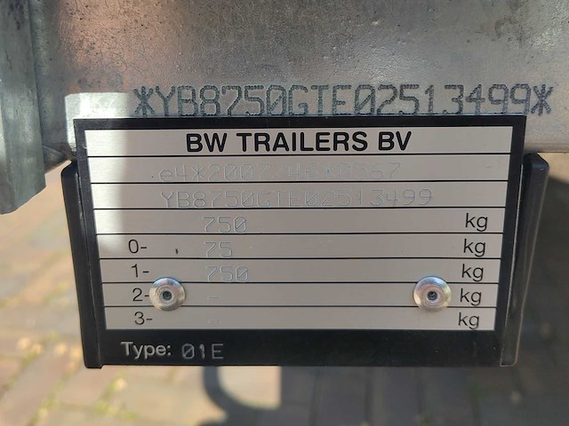 Bw trailers aanhangwagen - afbeelding 5 van  5