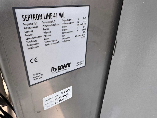 Bwt - septron lijn 41 val - zuiveringsapparatuur - afbeelding 4 van  13