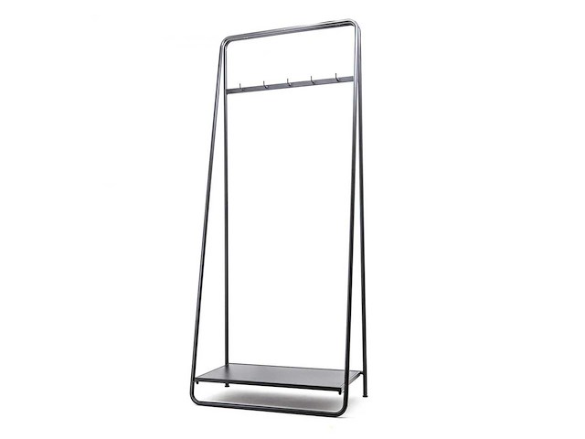 By-boo - furnilux - kledingrek c rack 45 x 79 x 196 cm - (2x) - afbeelding 1 van  2