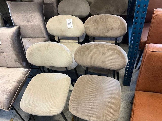 By-boo cosmo eetkamerstoel (6x) - afbeelding 7 van  9