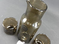 By-boo glazen (wijn)karaf met twee bijpassende glazen - afbeelding 3 van  5