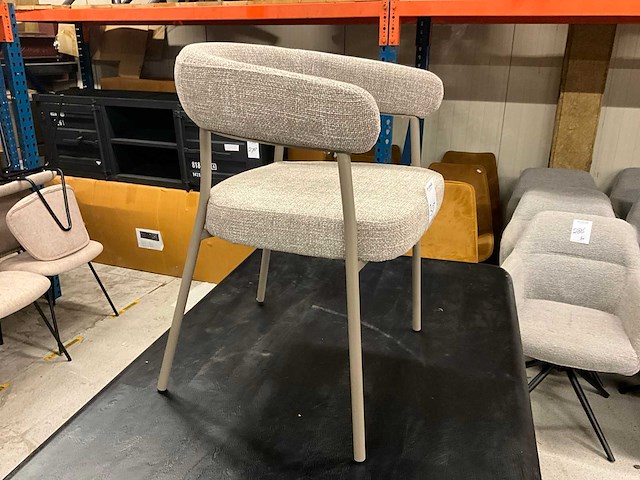 By-boo yovi eetkamerstoel (2x) - afbeelding 2 van  5