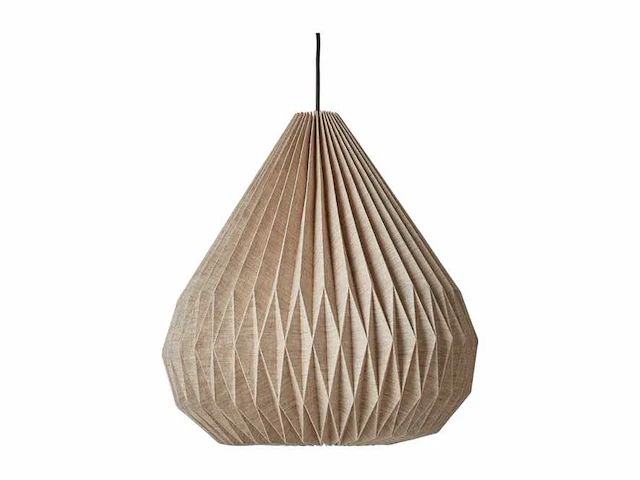 By fonq linen drip hanglamp ø 41 cm - kegel - afbeelding 1 van  3