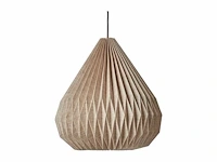 By fonq linen drip hanglamp ø 41 cm - kegel