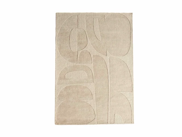 By fonq reform vloerkleed 160 x 230 cm - beige - afbeelding 1 van  4