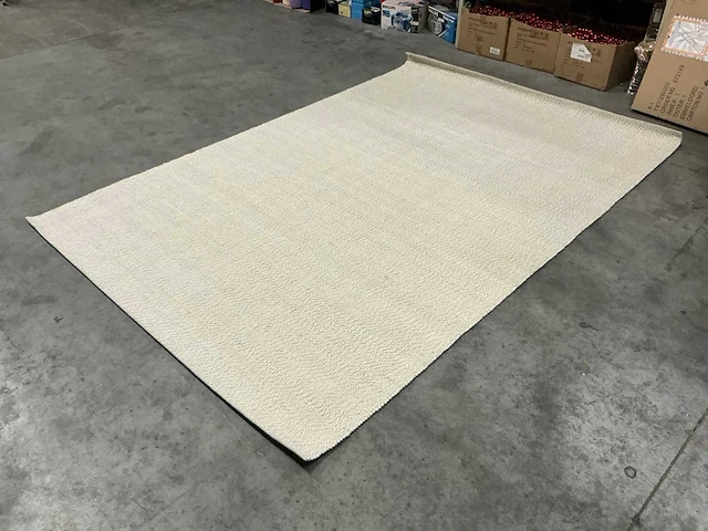 By fonq vloerkleed cozy creme 200x300cm 100% wool - afbeelding 1 van  4