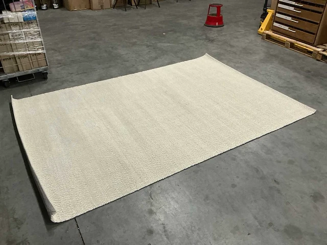 By fonq vloerkleed cozy creme 200x300cm 100% wool - afbeelding 2 van  4