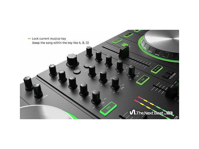 By tisto dj controller beginner dj gear dj set dj starter multicolor 22400 - afbeelding 4 van  4