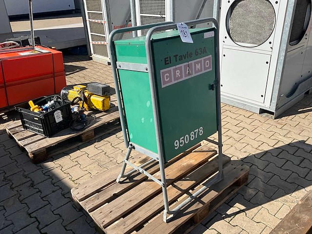 Byggoel stikkontakttavle 63a bouw aansluitkast - afbeelding 2 van  5