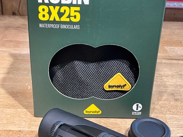 Bynolyt robin 8x25 waterbestendige verrekijker - afbeelding 4 van  4