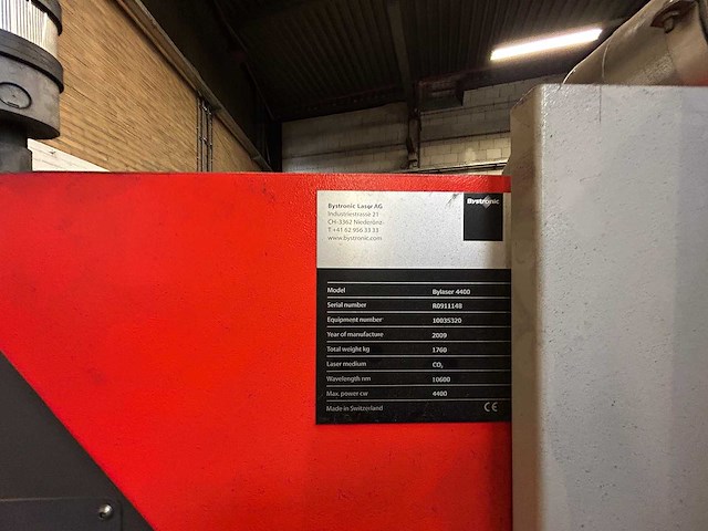 Bystronic - 2009 - bystar 3015 + bytrans 3015 - lasersnijmachine + laad- en ontlaadinrichting - afbeelding 29 van  63