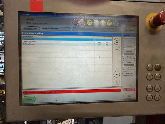 Bystronic - 2009 - bystar 3015 lasersnijmachine + bytrans 3015 - laad- en ontlaadinrichting - afbeelding 63 van  63