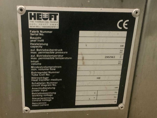 (c) 2017 heuft thermisch olieverwarmingsketel - afbeelding 2 van  15