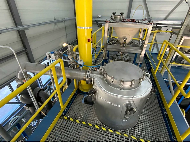 (c) 2019 zettl bt 10.000 horizontal fast running paddle mixer dryer station - afbeelding 6 van  33