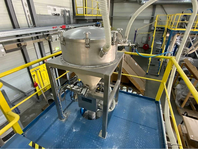 (c) 2019 zettl bt 10.000 horizontal fast running paddle mixer dryer station - afbeelding 10 van  33