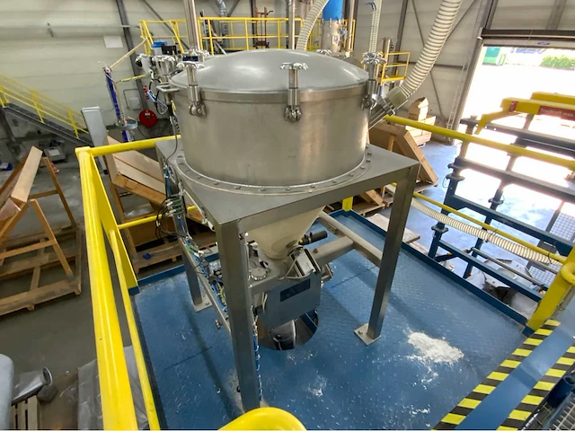 (c) 2019 zettl bt 10.000 horizontal fast running paddle mixer dryer station - afbeelding 11 van  33