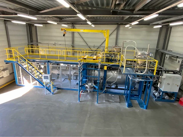 (c) 2019 zettl bt 10.000 horizontal fast running paddle mixer dryer station - afbeelding 12 van  33