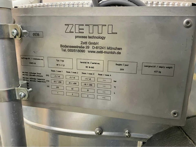 (c) 2019 zettl bt 10.000 horizontal fast running paddle mixer dryer station - afbeelding 25 van  33