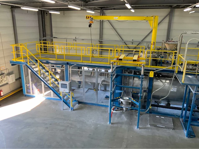 (c) 2019 zettl bt 10.000 horizontal fast running paddle mixer dryer station - afbeelding 23 van  33