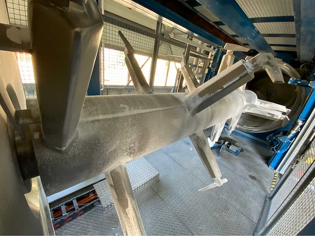 (c) 2019 zettl bt 10.000 horizontal fast running paddle mixer dryer station - afbeelding 32 van  33